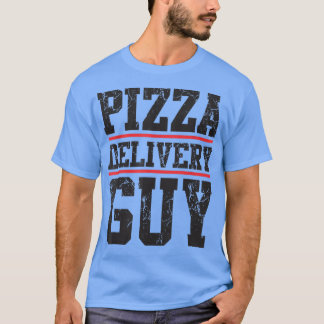 Pizza Delivery Guy Matching Pizza Costume For Men T-shirt