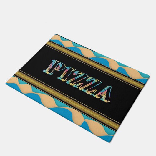 Pizza Deurklep Deurmat (Schuin)
