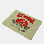 Pizza Deurmat (Schuin)