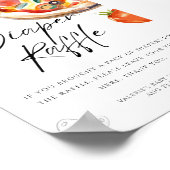 Pizza Diaper Raffle Tabletop Poster Sign (Hoek)