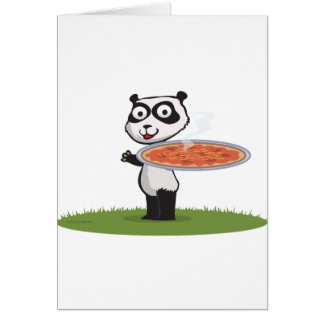 Pizza d'ours panda