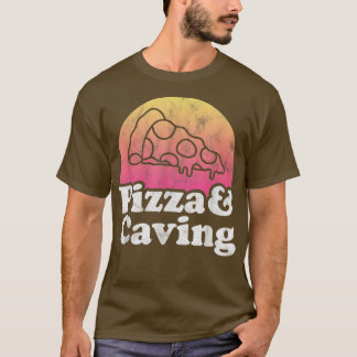 Pizza en Caving of Caves T-shirt