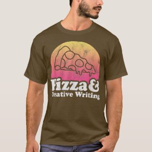 Pizza en Creative Writer T-shirt