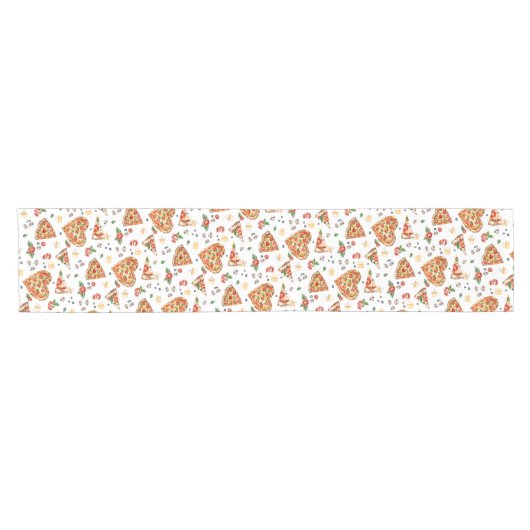 Pizza en fopspenen Baby shower Tafelloper - Fun (Horizontaal)