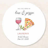 Pizza en liefde Bruids douche 