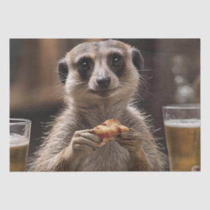 Pizza en Pints: de perfecte snackpauze van een mee Tissuepapier