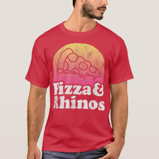 Pizza en Rhinos of Rhinoceros T-shirt