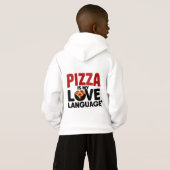 Pizza est ma langue d'amour (Dos entier)