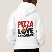 Pizza est ma langue d'amour (Dos)