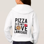 Pizza est ma langue d'amour (Dos)