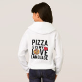 Pizza est ma langue d'amour (Dos entier)