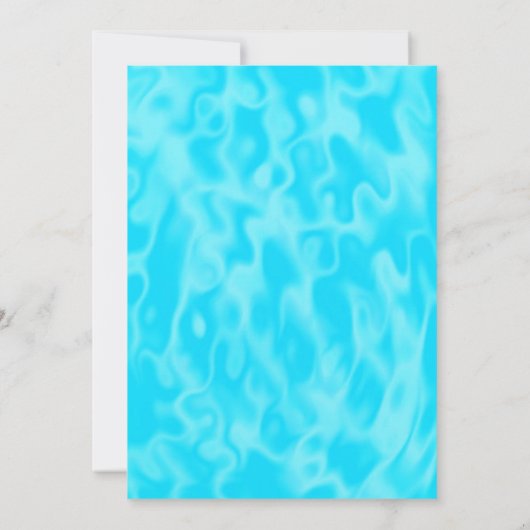 Pizza et Pool Party Graduation Invitation (Dos)