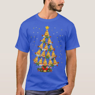 Pizza Fast Food Lover Xmas Gift Pizza Kerstmis T-shirt