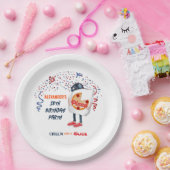 Pizza Feest Grappig Papieren Bordje (Feest)