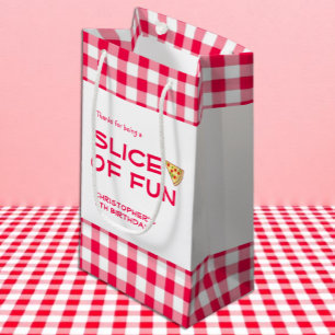 Pizza Feestje Kinderverjaardag Klein Cadeauzakje
