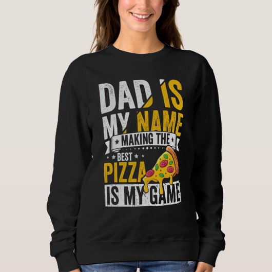 Pizza for Dad Humor for Father's Day 1 Trui (Voorkant)