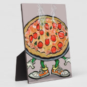 Pizza Fotoplaat (Zijkant)