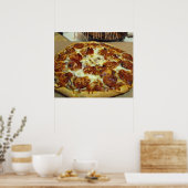 PIZZA FRESH HOT ART POSTER (Keuken)