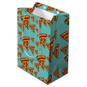 Pizza Friday Design - Sac cadeau - Moyen (Dos Angle)