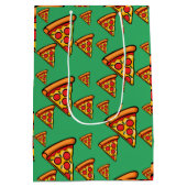 Pizza Friday Design - Sac cadeau - Moyen (Dos)