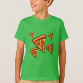 Pizza Friday Design - T-shirt de base pour enfants (Devant)