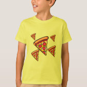 Pizza Friday Design - T-shirt de base pour enfants (Devant)