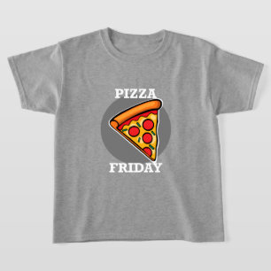 Pizza Friday Design - T-shirt de base pour enfants