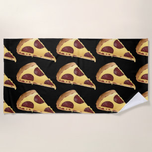 PIZZA FUNNY UNIQUE Beach Towelks Strandlaken