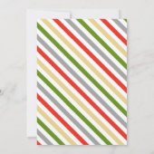 Pizza Geslacht Onthulling Uitnodiging, Geslacht On Kaart (Achterkant)