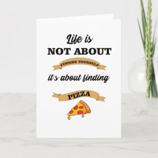 Pizza Gezegden Lover Foodie Kaart