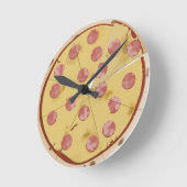PIZZA grappige MUUR KLOK (Hoek)