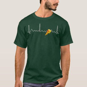 Pizza Heartbeat T-shirt Funny Gifts for Pizza Love