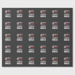 Pizza Horror Films Halloween Ontwerp_1 Cadeaupapier