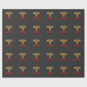 Pizza Horrorfilms Halloween Schedel Vleermuizen Sp Cadeaupapier