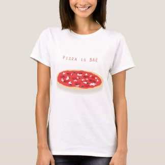 Pizza i t-shirt