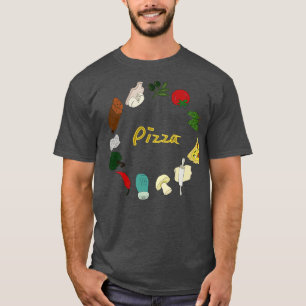 Pizza Ingrediënten 2 T-shirt