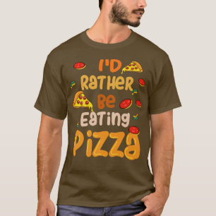 Pizza Ironic Pizza Chef T-shirt