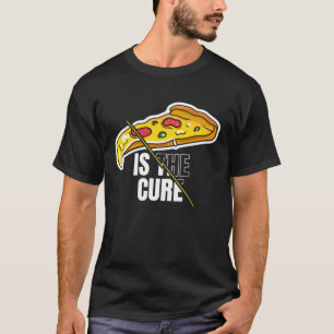 Pizza is het medicijn pizza voor pizza dag t-shirt