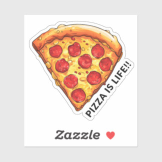 pizza is leven sticker