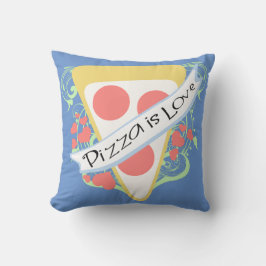 Pizza is Love Kussen