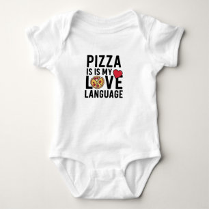 Pizza is mijn liefdestaal romper