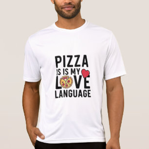 Pizza is mijn liefdestaal t-shirt
