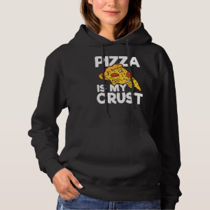 Pizza is mijn roest grappige Pizza Puns Novelty Fo Hoodie