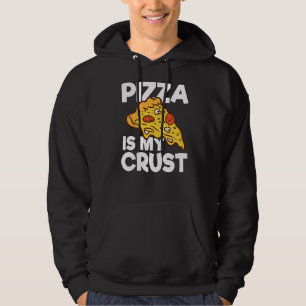 Pizza is mijn roest grappige Pizza Puns Novelty Fo Hoodie