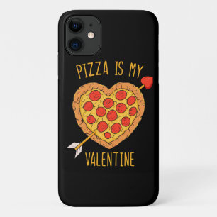 Pizza is mijn Valentijn iPhone 11 Hoesje