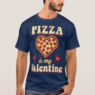 Pizza is mijn Valentijn Funny Valentijnsdag Gamer T-shirt
