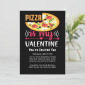 Pizza is mijn Valentijn leuk feestje Kaart (Staand voorkant)