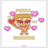Pizza is mijn Valentijn Sticker (Vel)