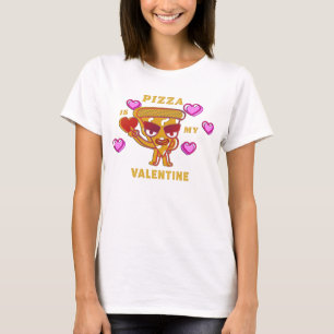 Pizza is mijn Valentijn T-shirt