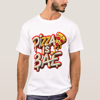 Pizza is slecht t-shirt